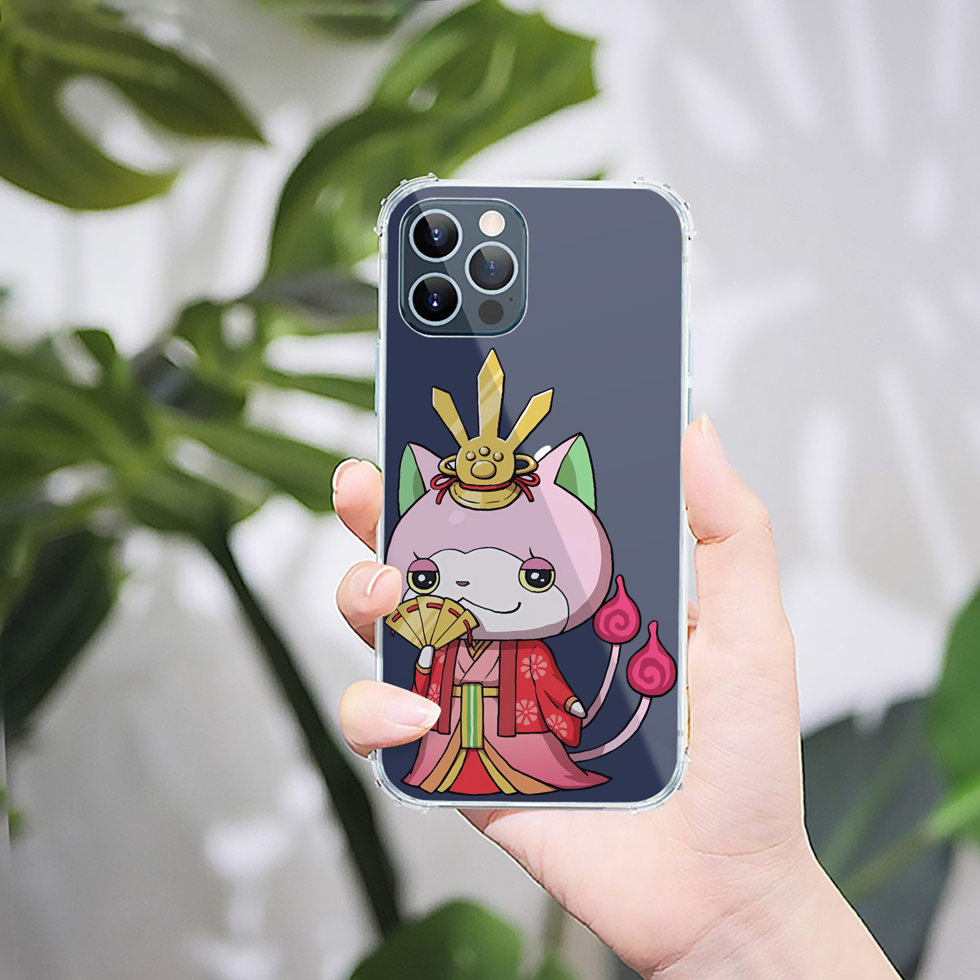 （画像用） 妖怪ウォッチ Yo-kai Watch 【iPhone 12シリーズ対応】透明スマホケース（クリアソフトケース）